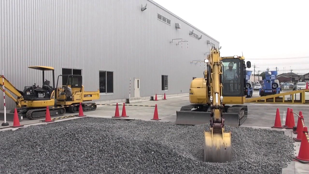 新しくなったコマツ教習所　栃木センタのご紹介