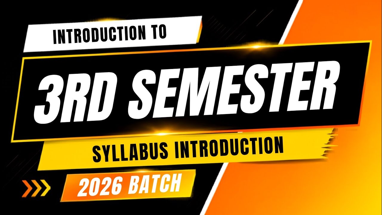 B Pharm 3rd Semester | Syllabus | Subject | Introduction 