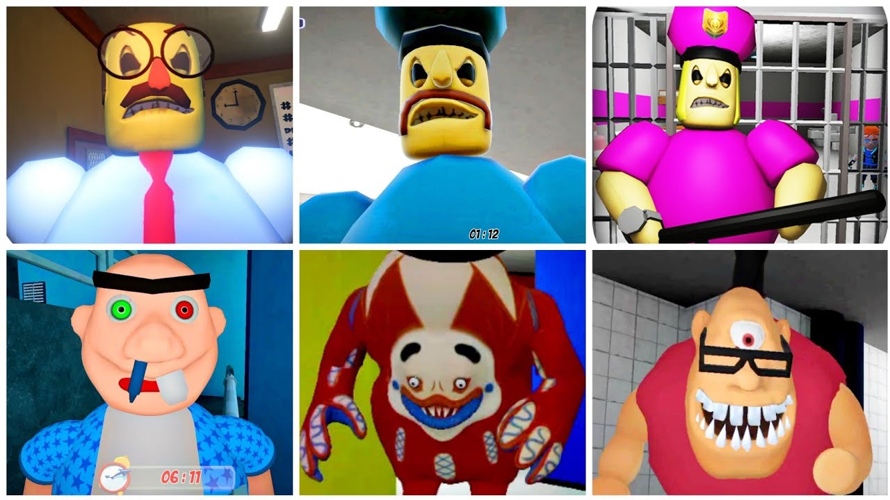 Caught by Obby's Enemy #82 Obby Prison Escape + Obby School Breakout + Barry's Wife + Obby Detention