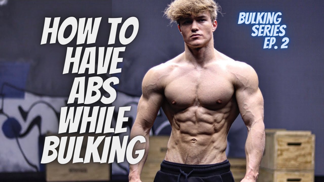 HOW TO HAVE ABS WHILE BULKING | Brutal Arm Workout