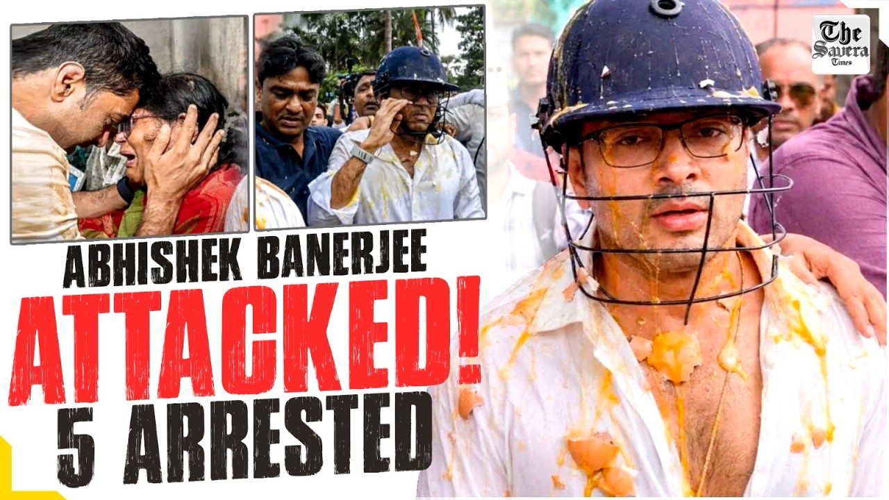 Abhishek Banerjee At*tacked in Sonarpur: 5 Arrested After Mob Throws Stones & Eggs
