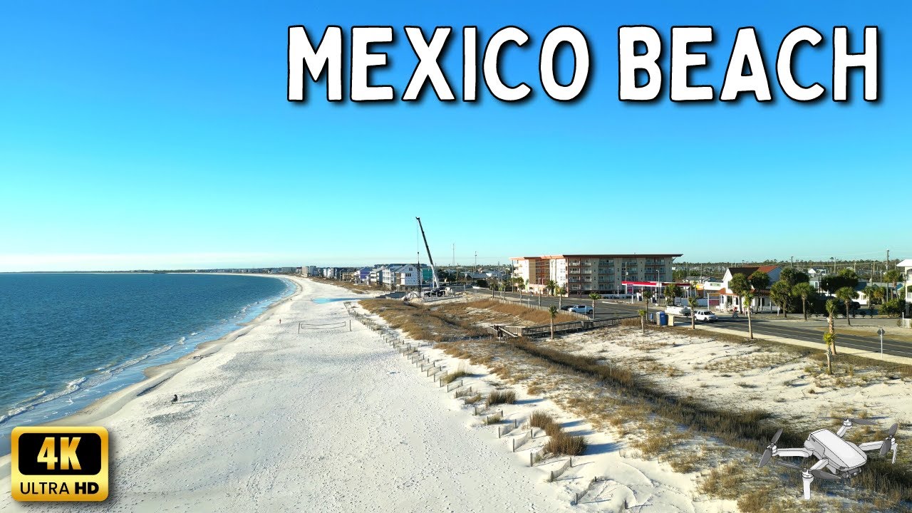 Mexico Beach Florida - Aerial View