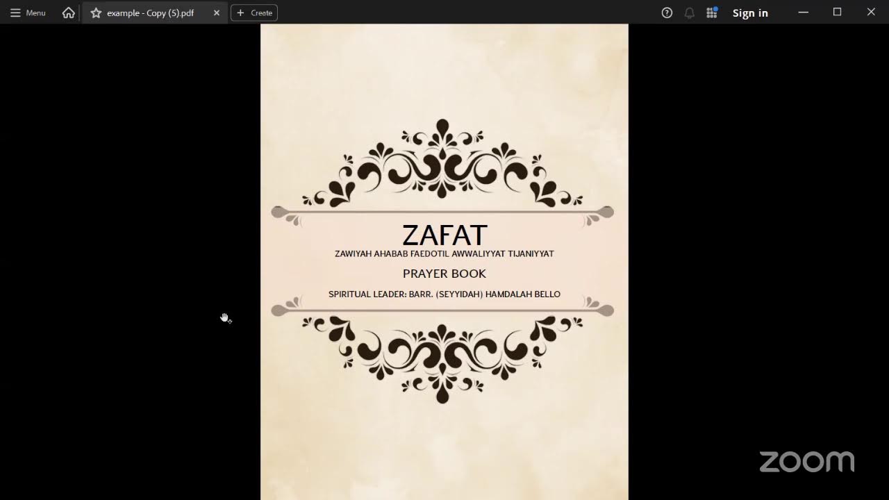 Tafsir Qur'an & Daily Wazifah and Evening Adhkars