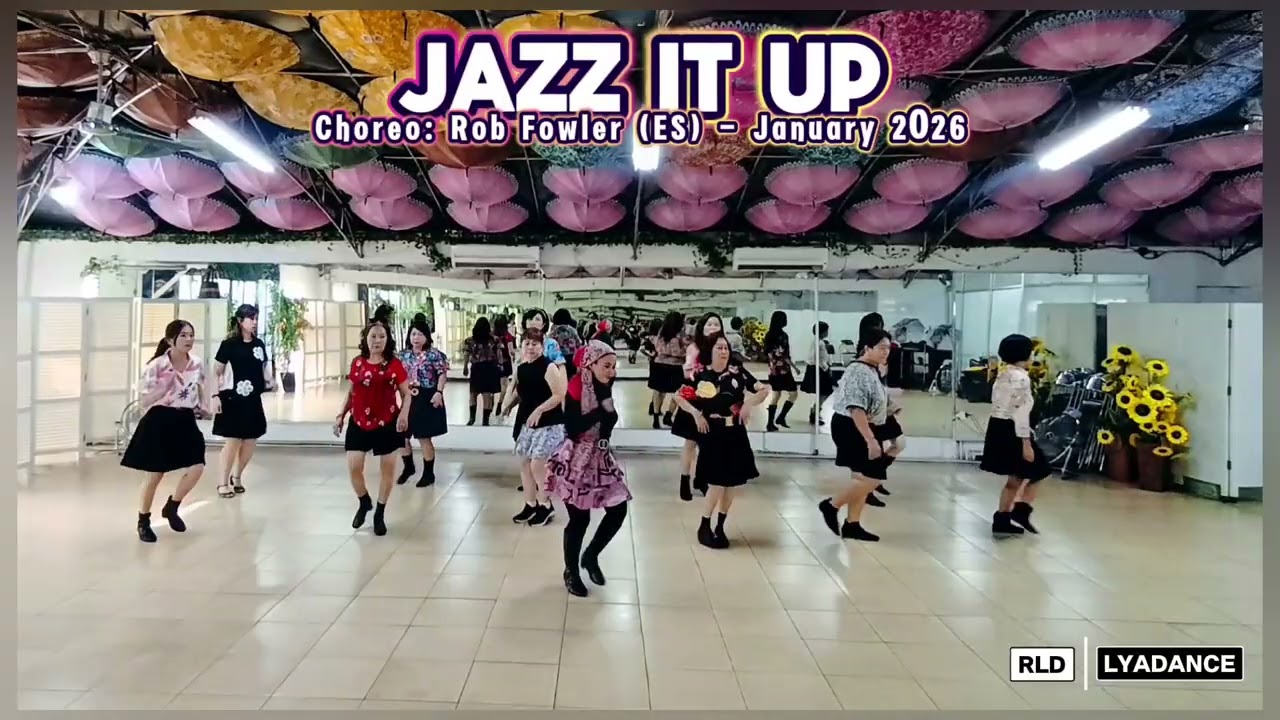 Jazz it up choreo: rob Fowler ( Es) January 2026