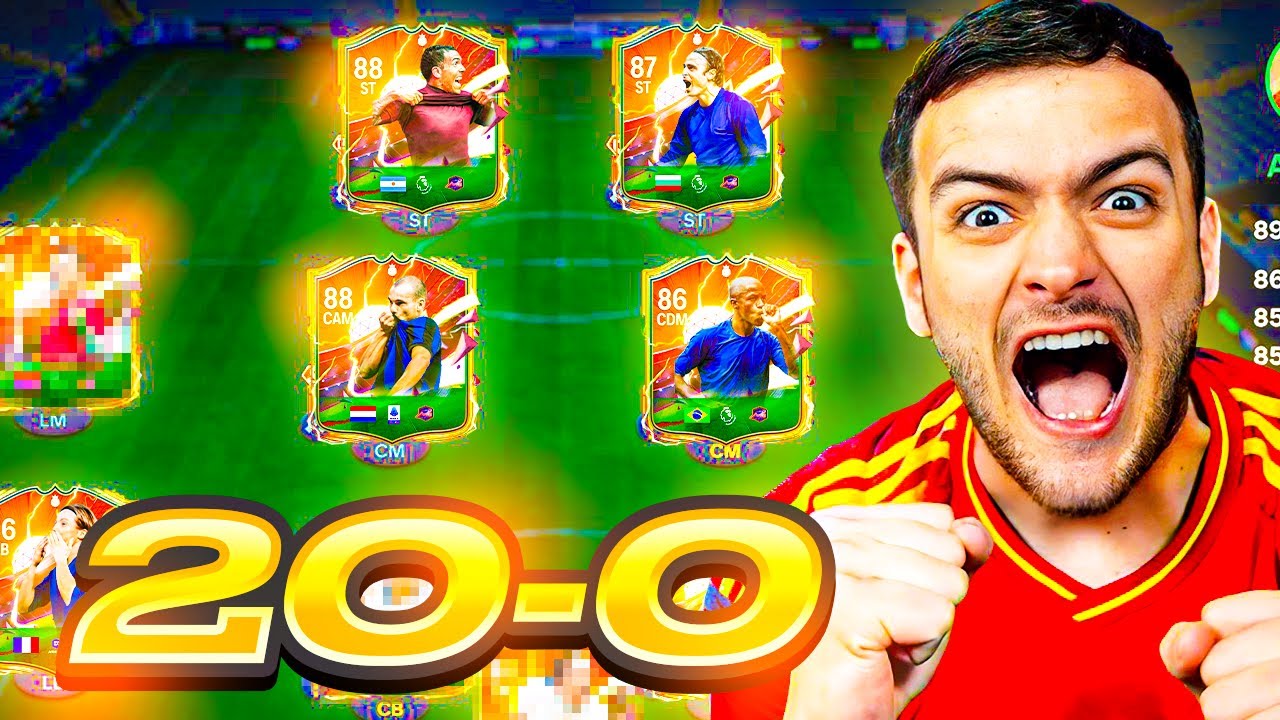 Can I get 20-0 only using NEW FC 24 HEROES!!