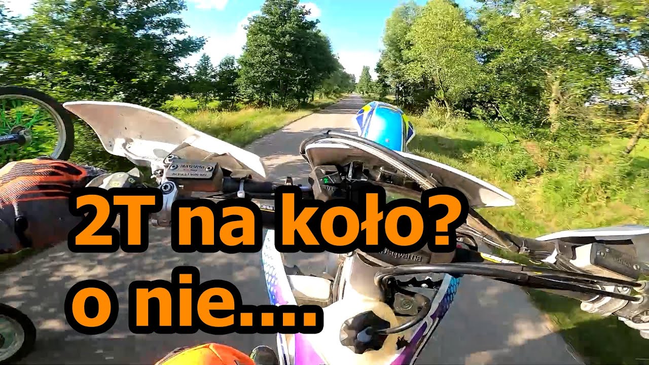 Drastyczny wypadek Jarka na 2T Projekt Cross Enduro #projectcrossenduro