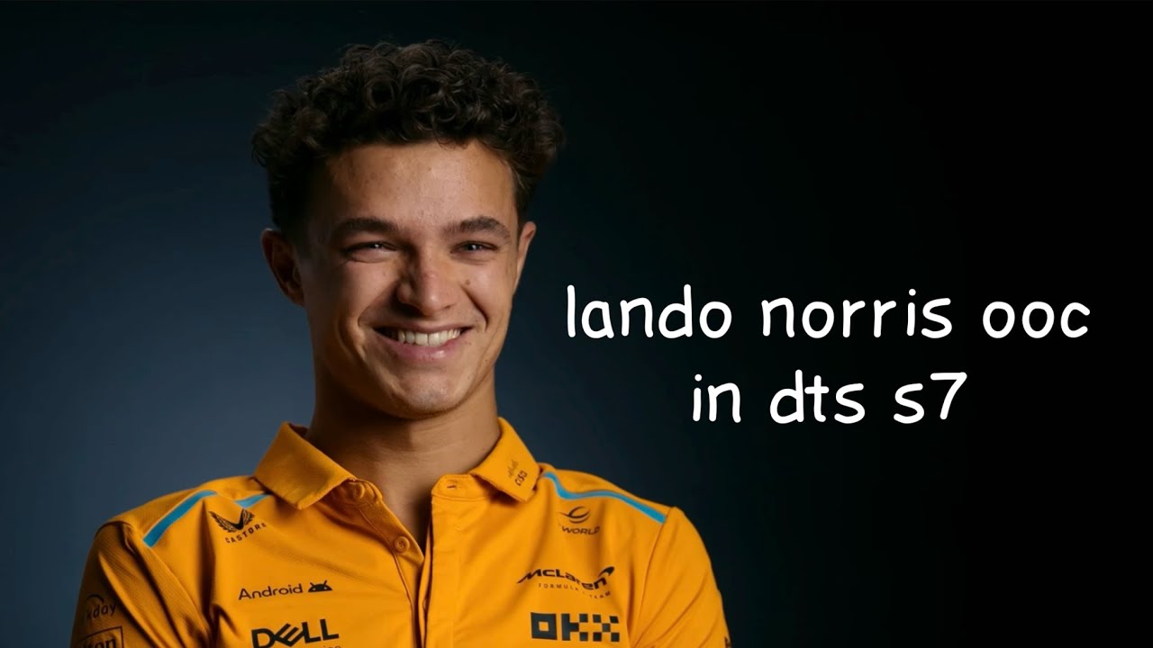 drive to survive season 7 but it's just lando norris