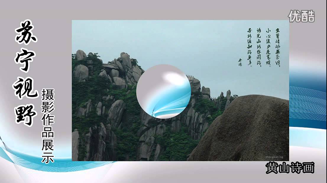 1313 Huangshan scenery   monkey