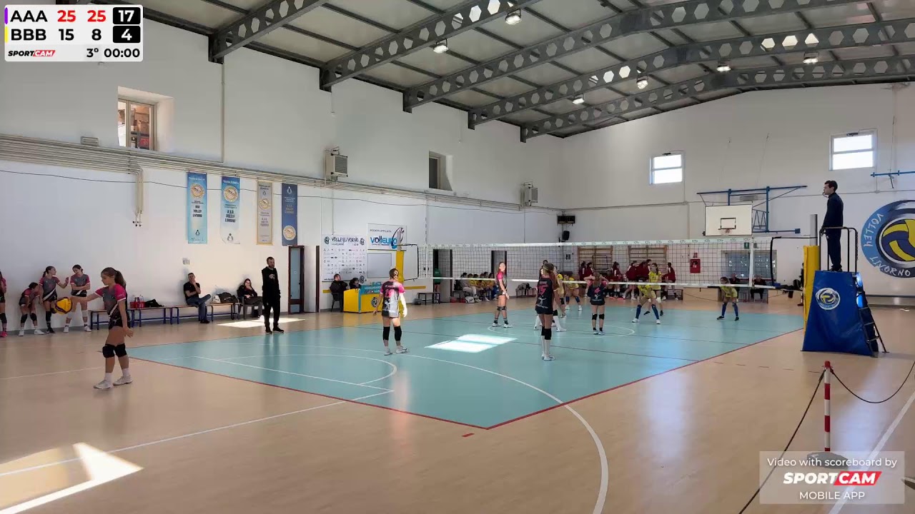 Campionato U13 Volley Project Livorno - Donoratico Sport 3-0 - 09/11/2025