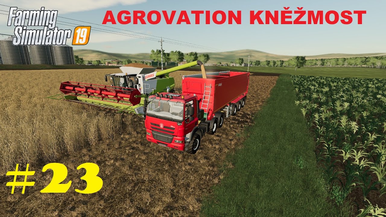 MLÁCENÍ SÓJI A PŠENICE + NOVÁ TATRA - FS19 CZ/SK I Mapa AGROVATION KNĚŽMOST #23