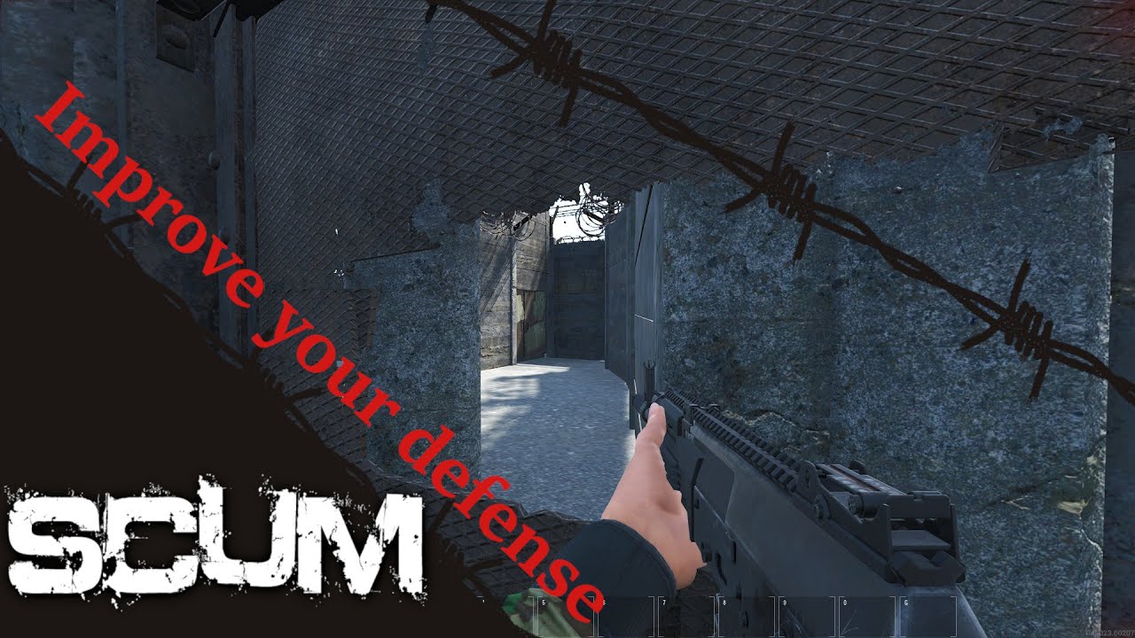 Scum 0.9 pvp  - one-way doors and door protection peaks