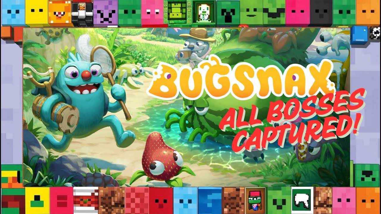 BUGSNAX GAMEPLAY - CAPTURING ALL BOSSES