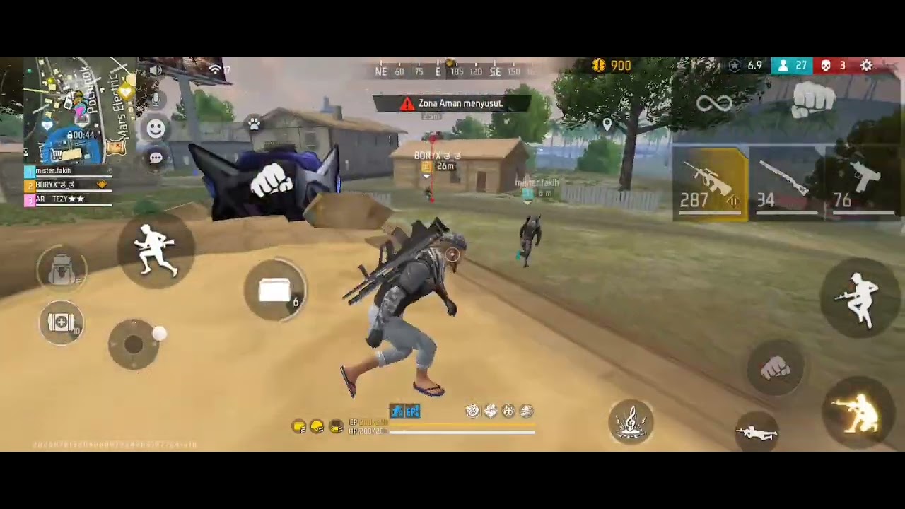 MABAR BARENG TEMEN SERU#freefire #salamboyah #ikiepep