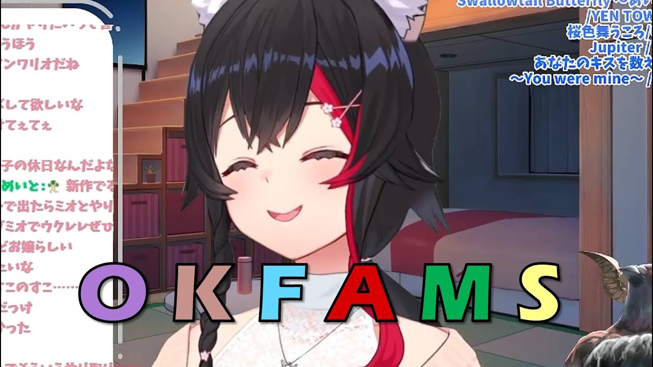 [ 3 Sep 2021 ] Mio Talks About How Each OKFAMS Member Collab Works [ Ookami Mio / Eng Subs ]