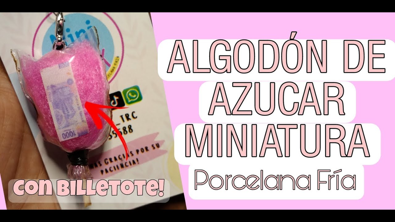 Algodón de Azúcar en Porcelana Fría | MiniBox TRC