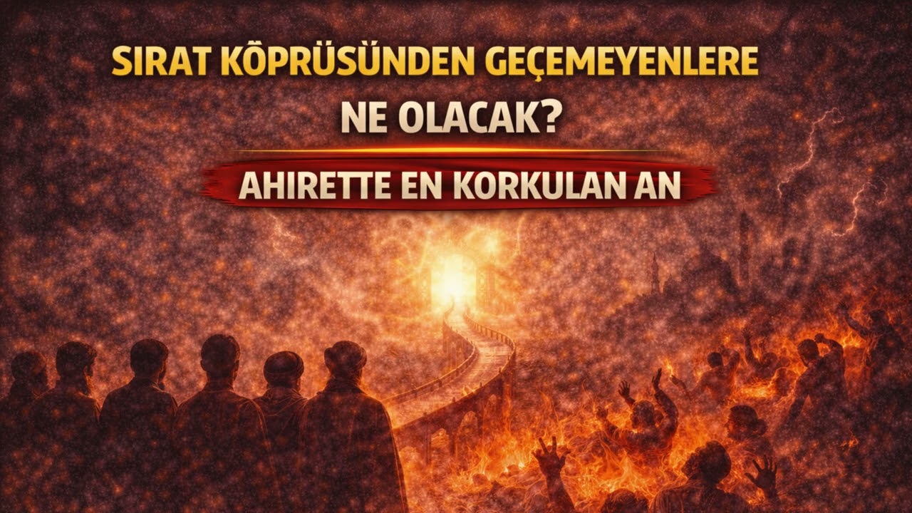 Sırat Köprüsünden Geçemeyenlere Ne Olacak? Ahirette En Korkulan An