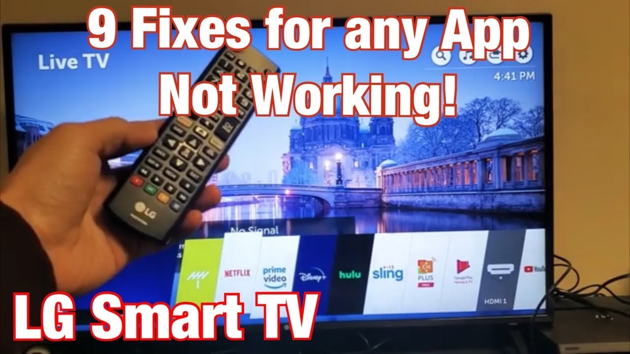 LG Smart TV: приложение не работает? 9 способов решения! Netflix, Prime Video, Sling, Hulu, YouTu...