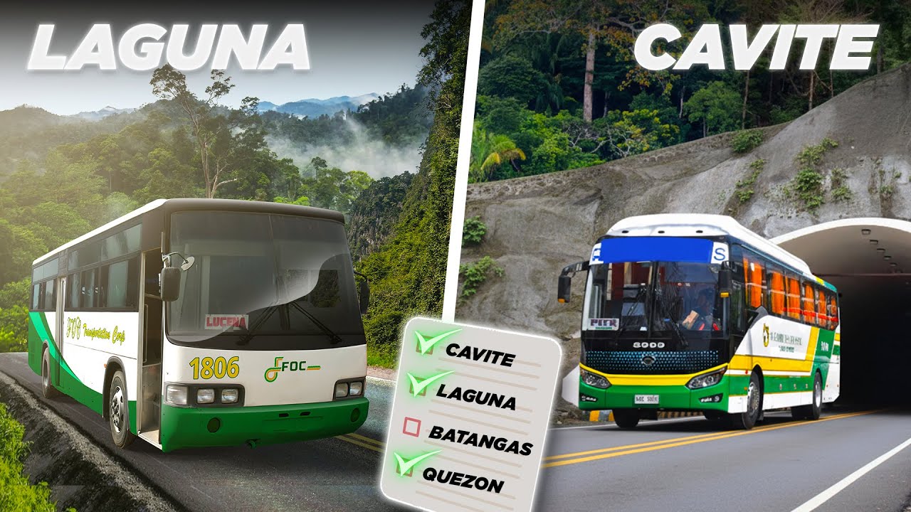 Exploring CALABARZON by Bus! 🚌