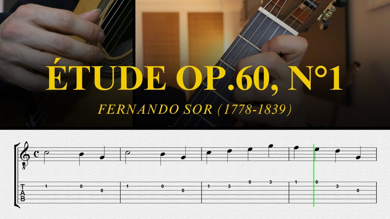 Étude Op.60, N°1 - Fernando Sor
