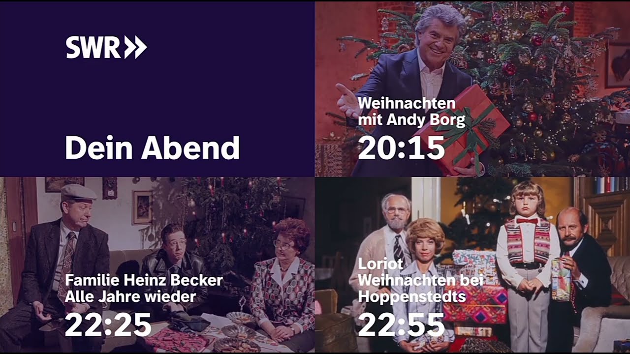 SWR Fernsehen Baden-W&uuml;rttenmberg Continuity (24.12.2025)