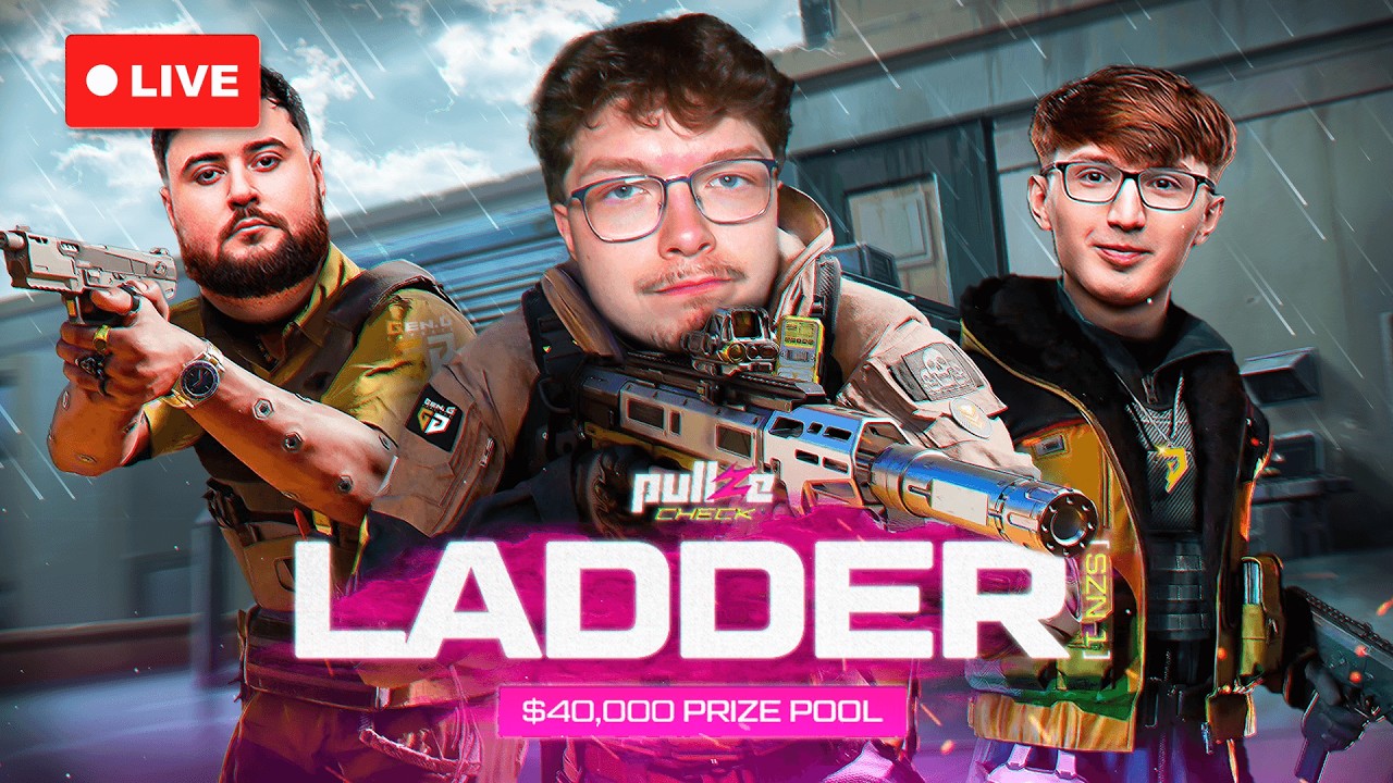 🔴 LIVE - Ranked into $40K Pullze Check Ladder FINALS w/ Gen.G @ 3pm EST