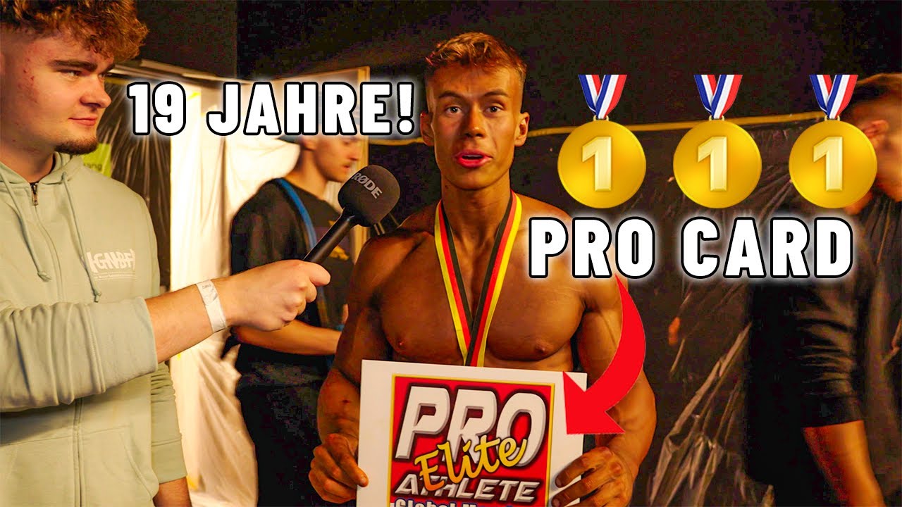 3x Gold, Pro Card und 8 Starts mit 19 Jahren!