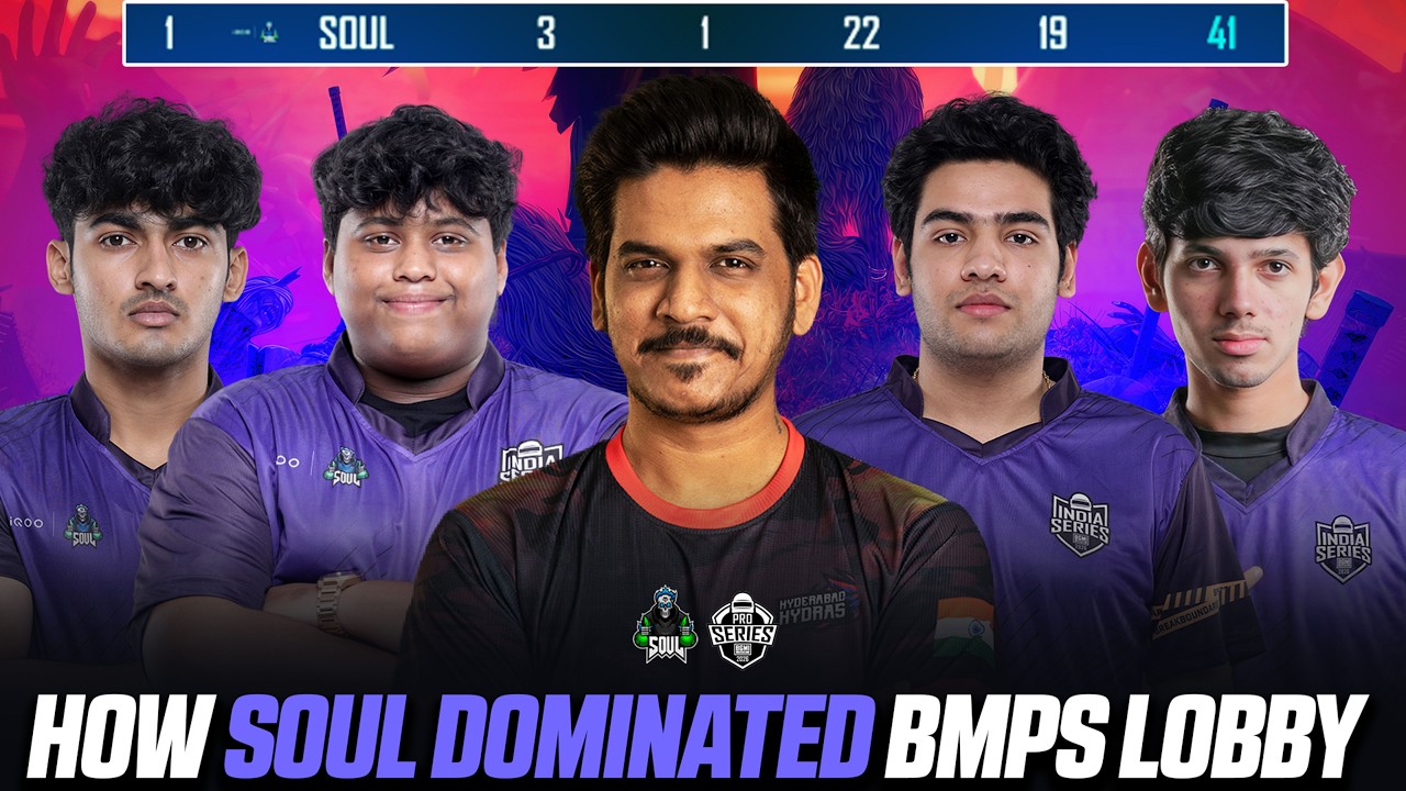 This is How Team SOUL Dominated BMPS 2026 Lobby ft. JOKER Solo WWCD