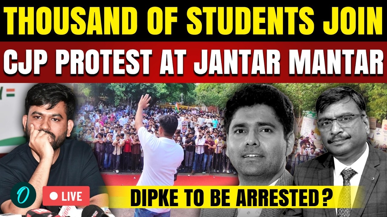 Cockroach Janta Party Protest LIVE: Teachers Join Abhijeet Dipke At Mega Jantar Mantar Protest