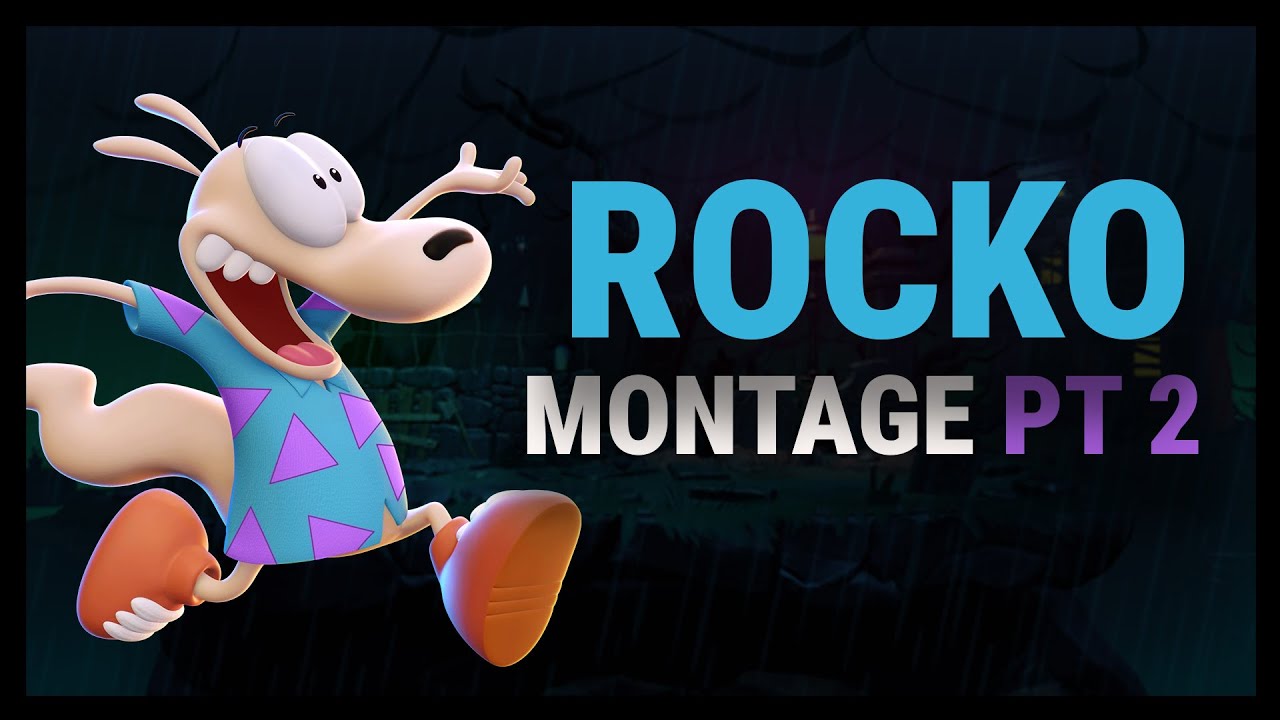 Nickelodeon All-Star Brawl 2 - Rocko Montage  PT 2 | NASB 2
