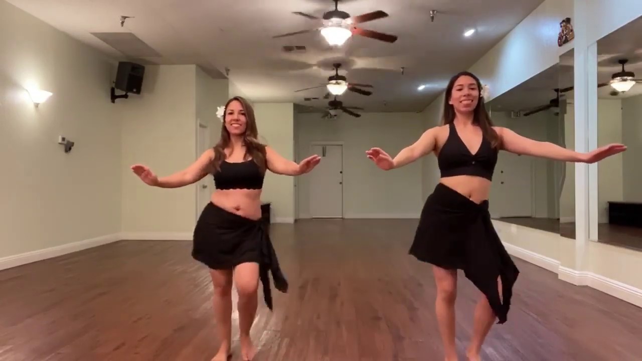 Ori Tahiti practice for intermediate dancers