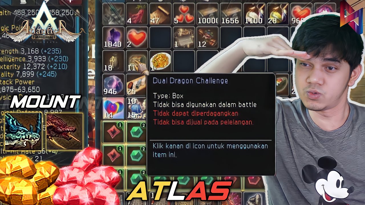 CAER OPEN BOX DUAL DRAGON CHALLENGE - Atlantica Rebirth Indonesia