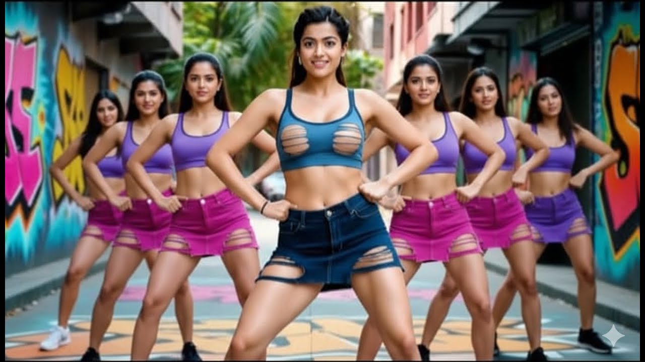 Rashmika Mandanna Style Dance - Masti Ki Baarish | New Hindi Song | Pop Vibe