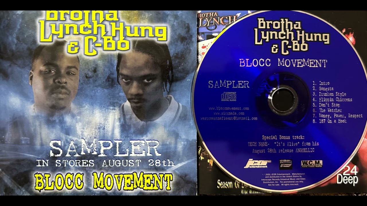 Brotha Lynch Hung & C-Bo (4. FLIPPIN CHICKENS - SAMPLER CD 2001 JCOR CD - BLOCC MOVEMENT)(Siccmade)