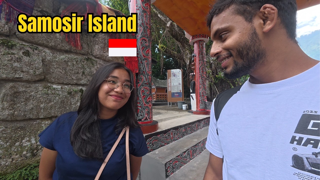Island inside a Volcano🇮🇩 Samosir Island Indonesia