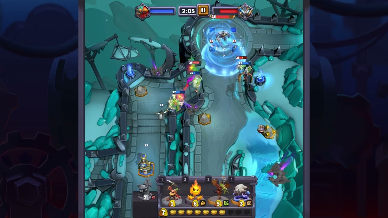 Warcraft Rumble; Pit of Saron (Mythic) - Ysera