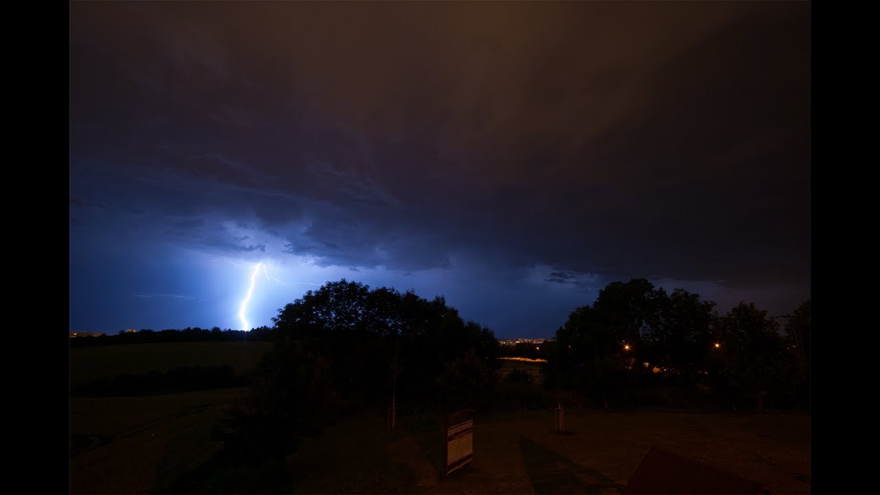 Positive lightning barrage, Hošťálkovice - 23.6.2017