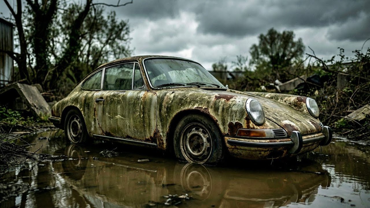 ASMR Car Restoration: Full Restoration 1965 Porsche 911 Total Disrepair Looking New