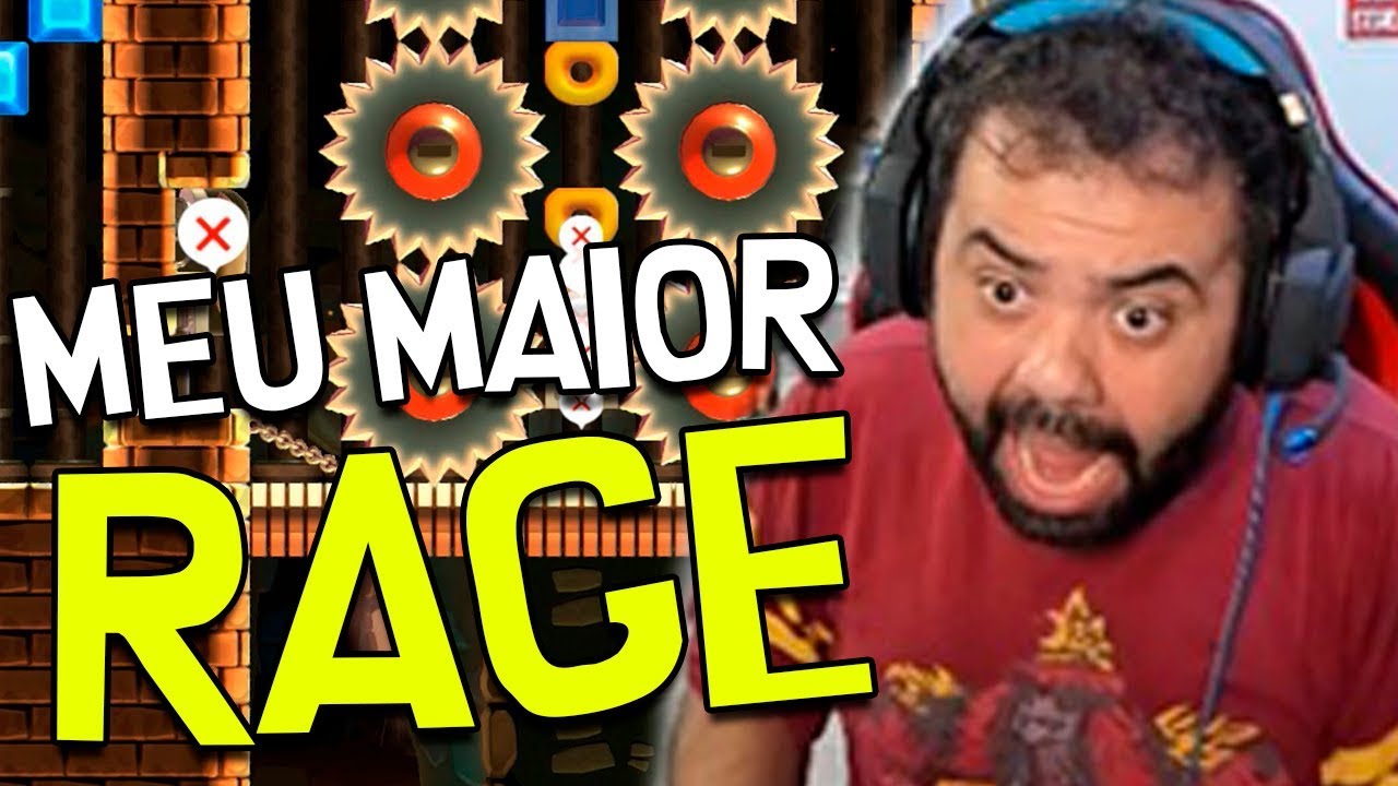 FUI ROUBADO NÍVEL MASTER: O MAIOR RAGE DA MINHA VIDA – Super Mario Maker (SUPER PISTOLA)