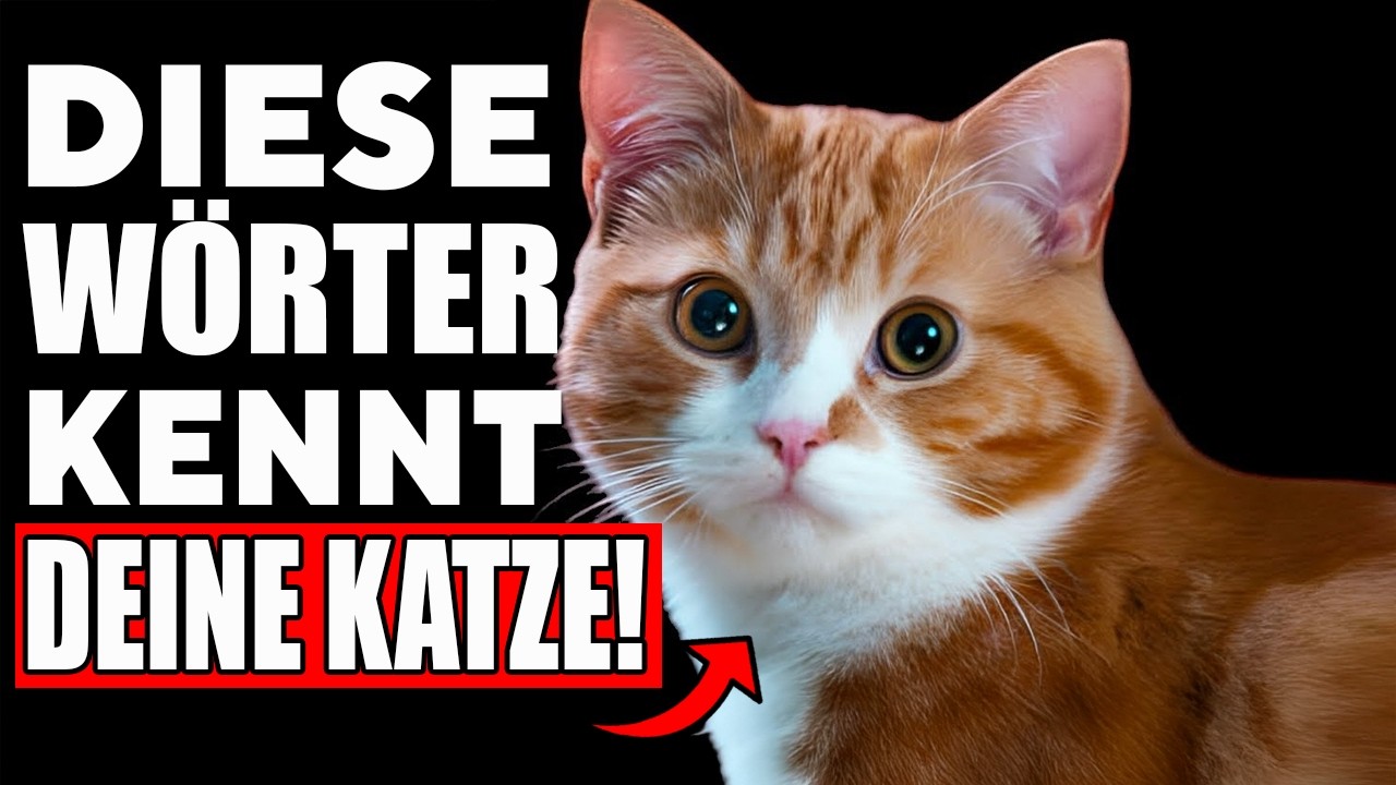 13 WÖRTER, die deine Katze WIRKLICH versteht