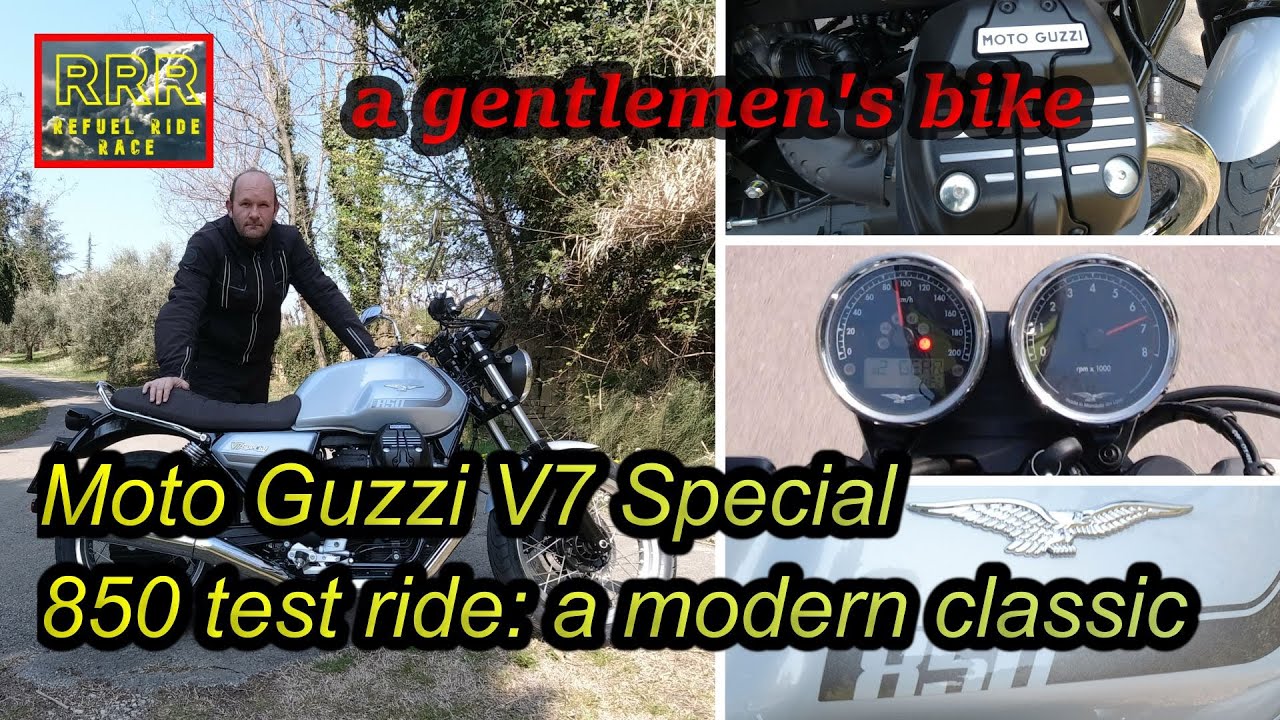Moto Guzzi V7 Special 850 test ride: a modern classic