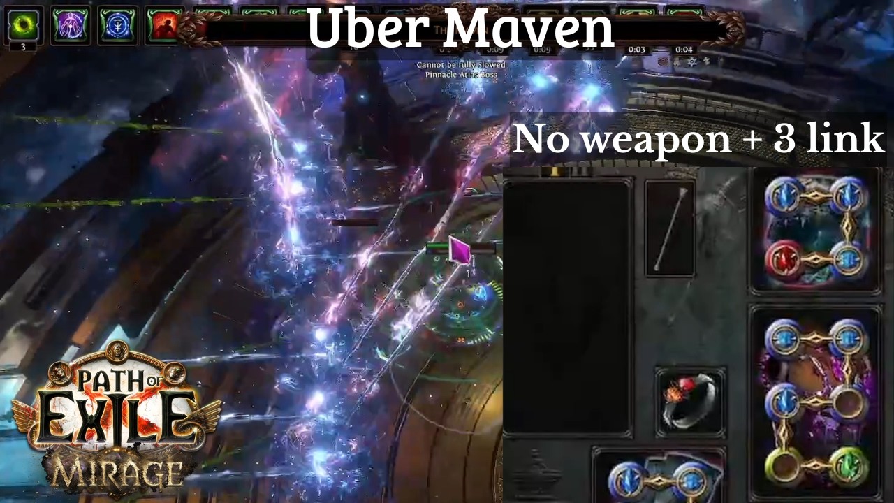 3-Link, No Weapon against Uber Maven | Minion Pact Pathfinder | PoE 3.28