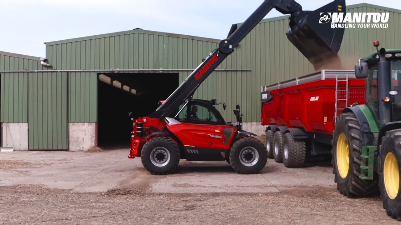 Manitou MLT850-145V+ Elite Den nya lantbruksmaskinen fr&aring;n Manitou med 5 tons lyftkapacitet!