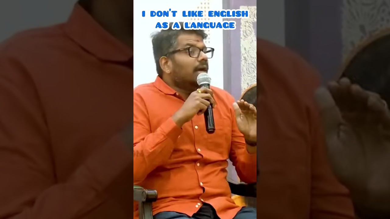 j sai Deepak: I don't like English language but because.. #jsaideepak