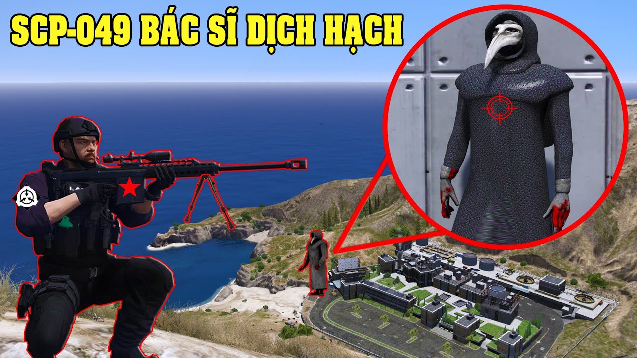 GTA 5 Bác Sĩ Dịch Hạch SCP-049 Phẫu Thuật Trái Phép Biến Con Người Thành Quái Vật Tấn Công Quân Đội