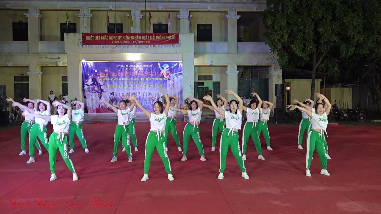 Phố hoa _ CLB thôn Nhuế Xã Kim Chung _ Giao lưu mừng SN lần thứ IV CLB thôn Đông xã Kim Nỗ