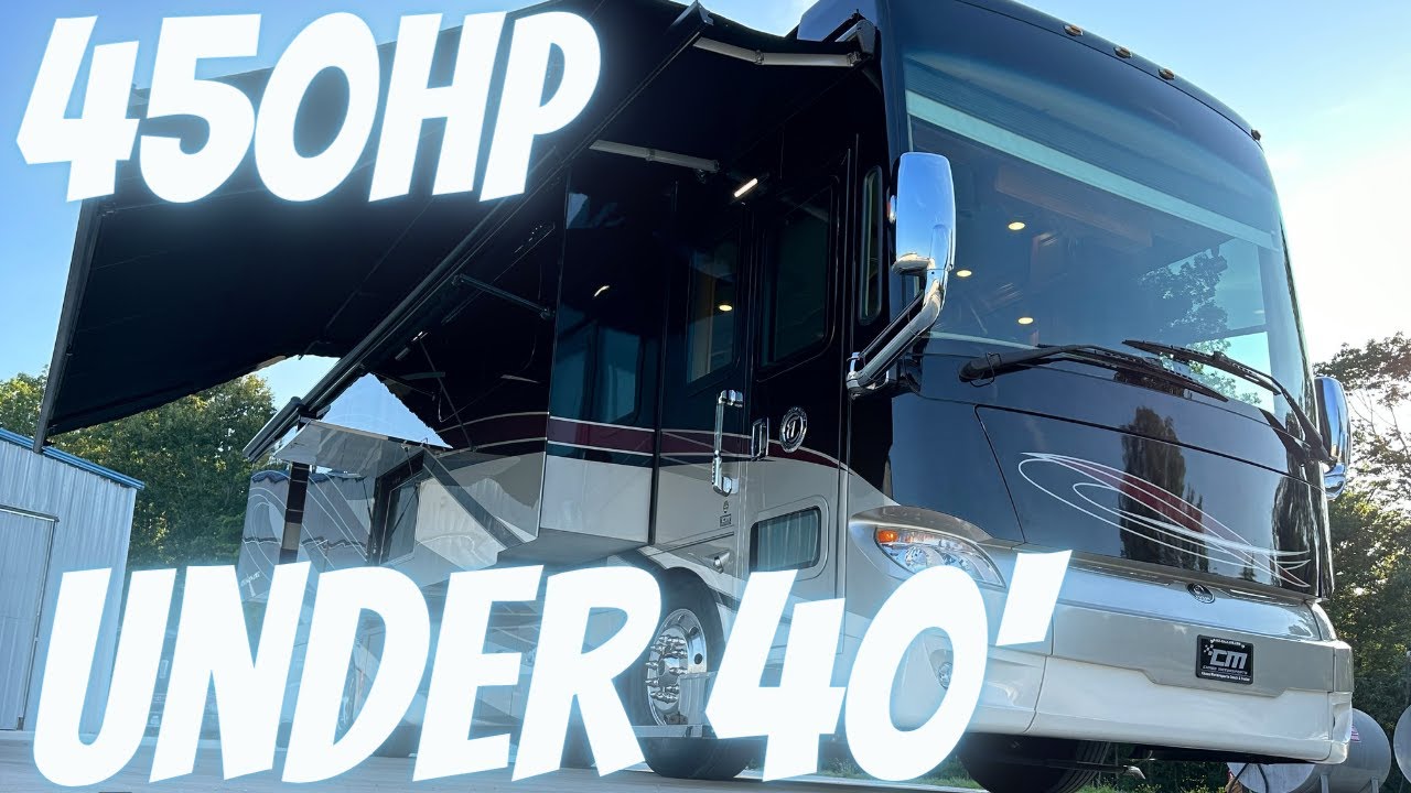 Newest unit on the lot...a Class A Tiffin Motorhome!