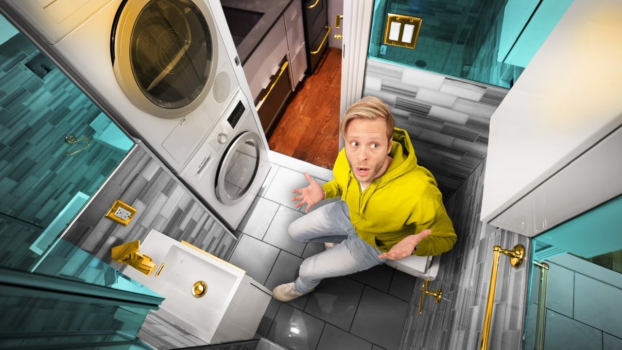 This Tiny NYC Apartment was ILLEGAL… Could You Live Here?