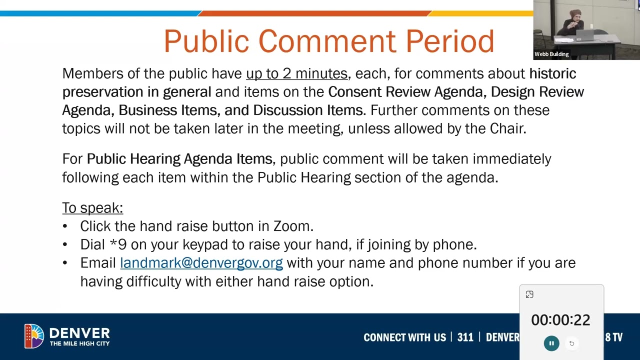 Landmark Preservation Commission Meeting 02-03-2026