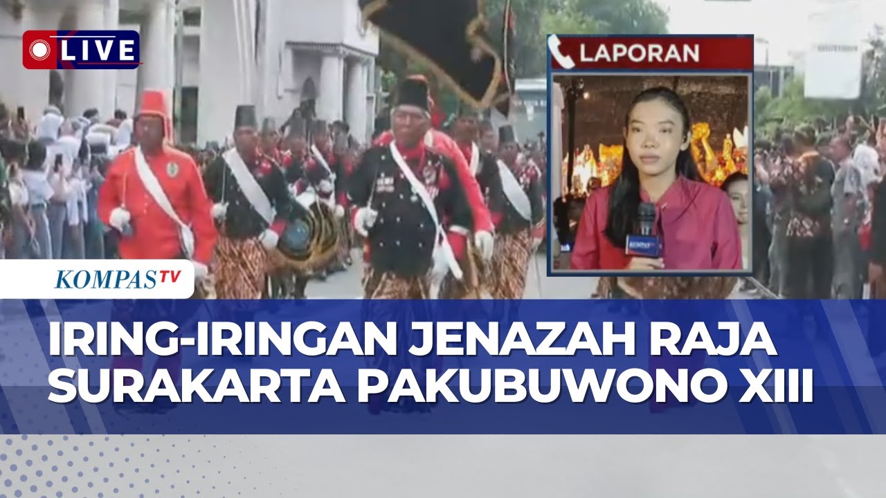 BREAKING NEWS! Prosesi Iring-Iringan Jenazah Raja Surakarta Pakubuwono XIII Menuju Makam Imogiri