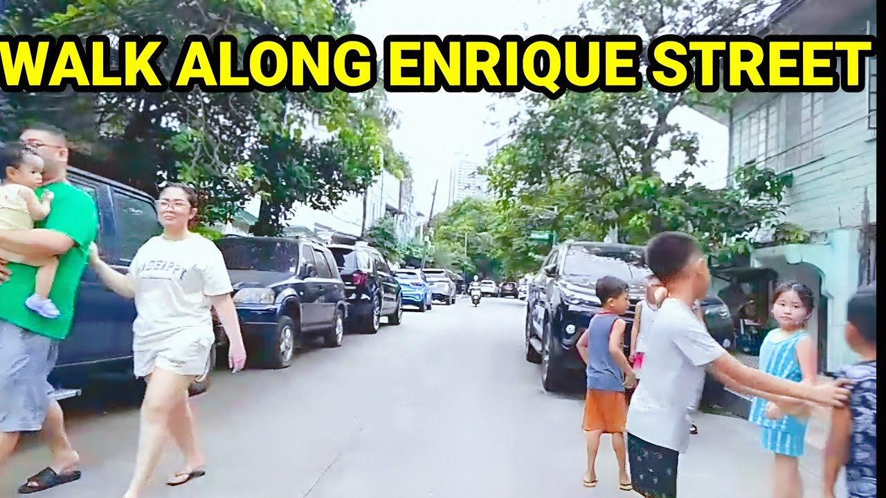 WALKING IN ENRIQUE STREET, MAKATI CITY | PHILIPPINES